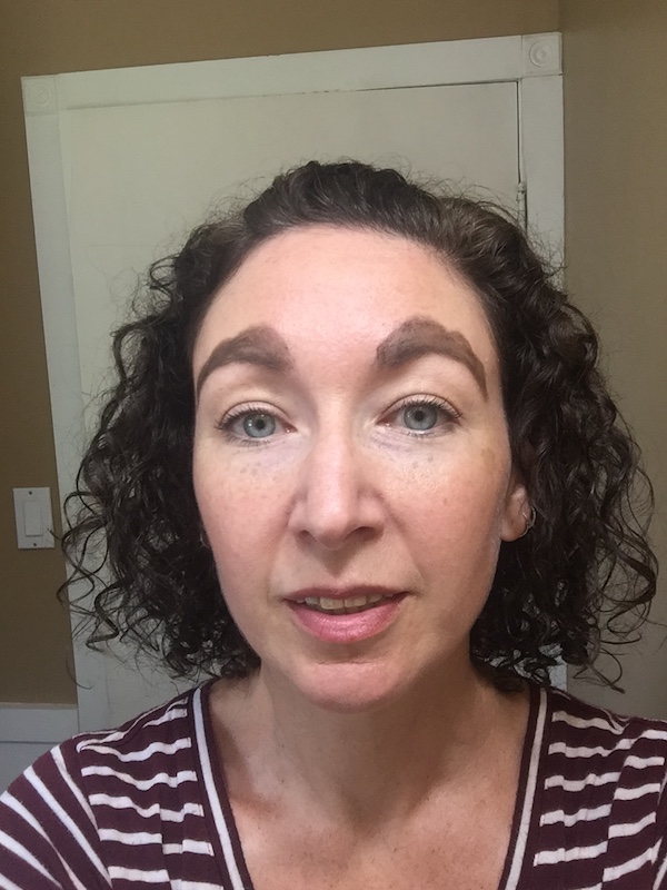 A Mother Of 2 Tries The Squiggly Eyebrows Trend Ravishly